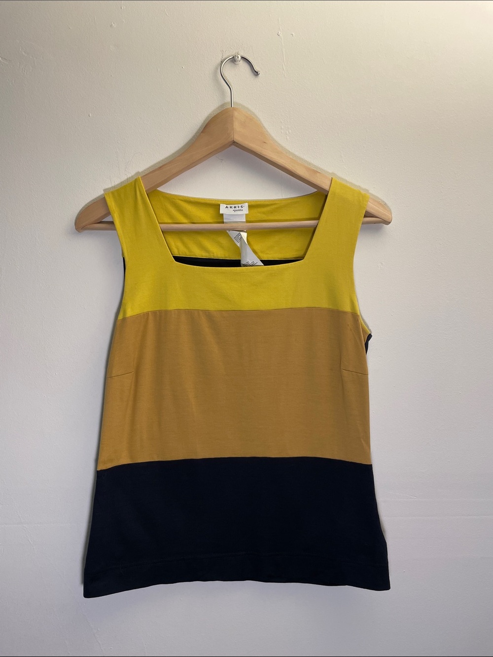 Akris Punto Colorblock Tank Size S